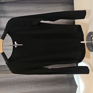 Maurices, Large, Black, Long-Sleeve Dress Top